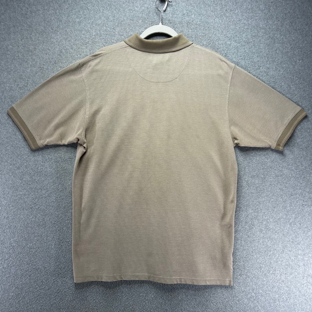 Grand Slam Polo Shirt Mens Large Tan Dadcore Minimalist - Picture 4 of 6